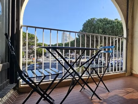 la grande motte - studio meublé - 22 m²