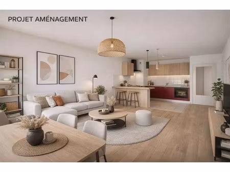 vente appartement 3 pièces 63 m² pechbonnieu (31140)