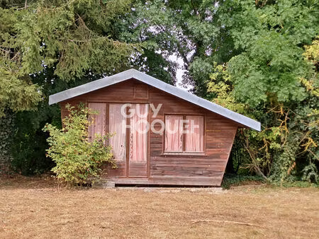 terrain de loisirs avec étang et chalet à vendre à péronne (80200)
