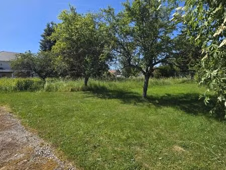 terrain constructible à vendre