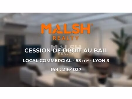 location commerce lyon 69003 53m²
