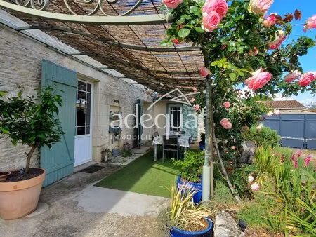 maison en pierre rénovée avec piscine et dépendances