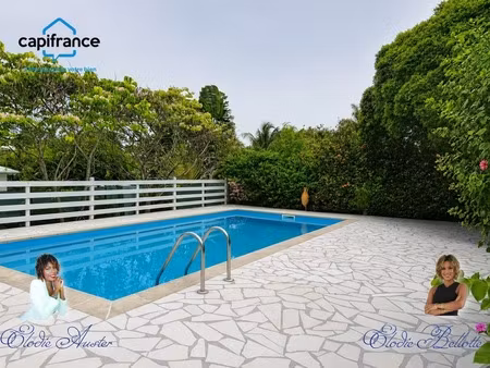 maison à louer 4 pièces avec piscine saint francois (971)