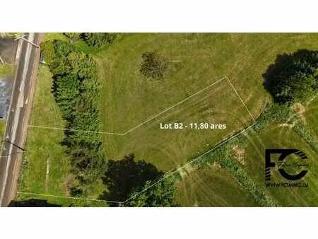 à vendre - terrain de 11 80 ares à sélange - lot b2