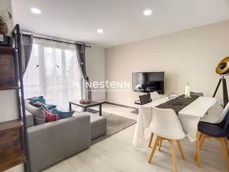a louer : bois d'arcy  rue molière: appartement meublé 4 pièces de 68 27 m² avec balcons