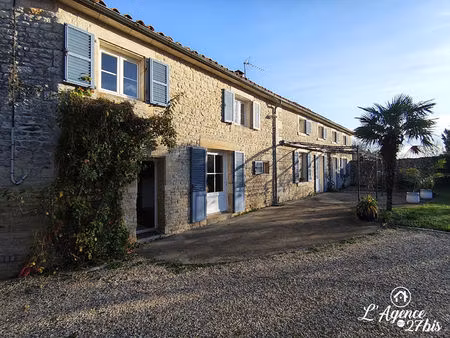secteur aigondigné - longère 4 chambres + bureau