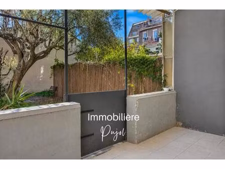 saint pierre 13005 - type 2 avec terrasse et jardin