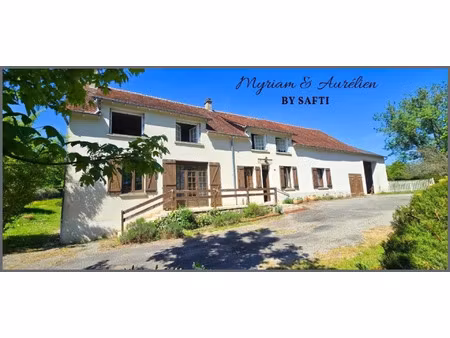 vente maison 9 pièces 185 m² les grands-chézeaux (87160)
