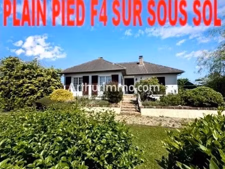 montivilliers nouveaute plain pied f4 sur sous sol complet