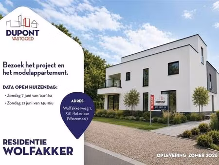 appartement à vendre à wezemaal € 440.000 (lon3w) - dupont vastgoed | zimmo