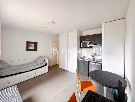appartement t1 meublé de 25m² au pied de la zone verte
