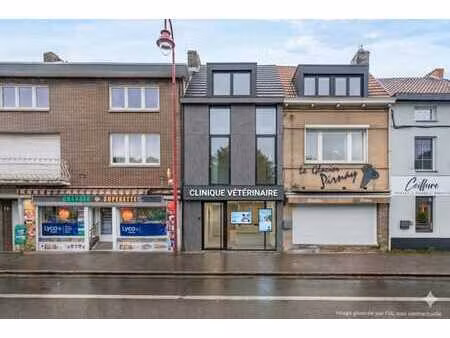 immeuble mixte : rez commercial + appartement