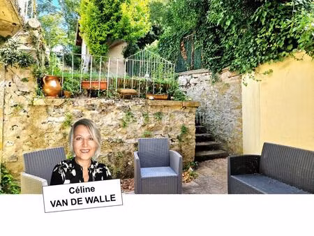 maison ancienne avec jardin  terrasse et grand garage !