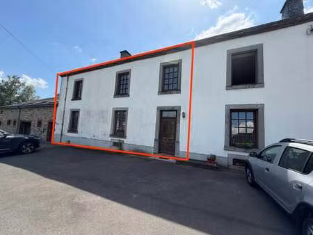 a vendre: maison deux façades avec jardin à freux.