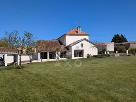 vente maison de maître les eglises d'argenteuil  280m² 8 pièces 390 000€ avec garage