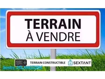 en vente terrain constructible 8 78 ares – 48 000 € |le quesnel