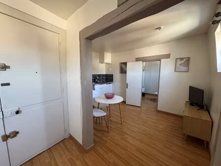 appartement meublé f1 bis 22.89 m2 - proche université