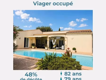 vente viager 4 pièces 97 m² à la bouilladisse (13720)  94 800 €