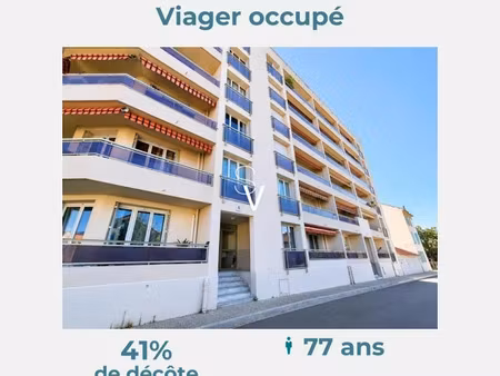 vente viager 3 pièces 77 m² à toulon (83000)  34 850 €