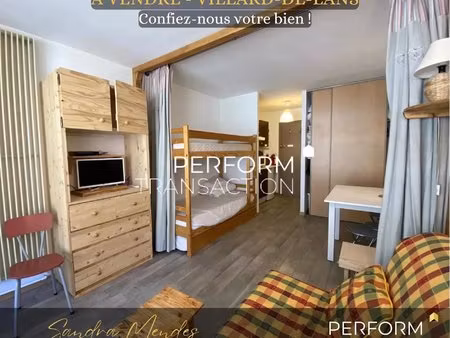 studio au pied des pistes – bâtiment la petite moucherolle  villard-de-lans (balcon du vil