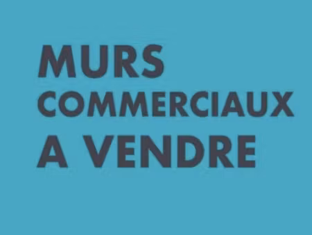 murs commerciaux libres 40m2