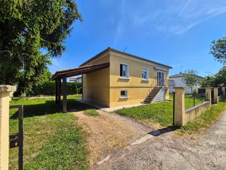 maison t3 de 63m2 avec garage en sous-sol et jardin