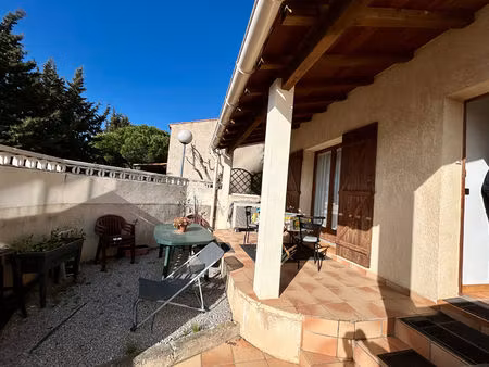 maison frontignan 6 pièces 122.2 m2 avec garage et chambre en rdc