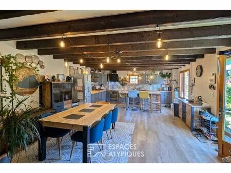 ancienne grange rénovée en maison familiale