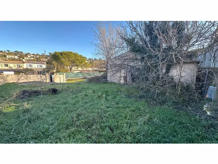 la roquette quartier saint jean terrain constructible 963 m2 possible 2 maisons