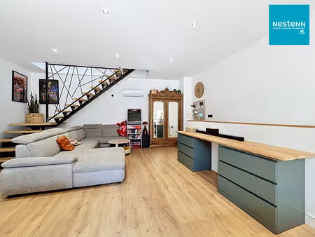 maison de ville 94m² avec garage - 3 chambres - saint just saint rambert