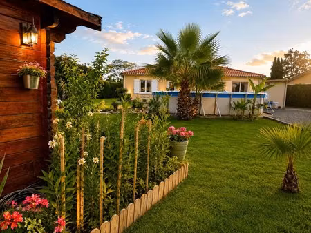 maison t4 dans un écrin de verdure.