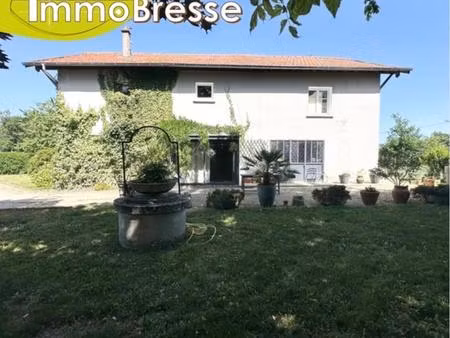 montrevel en bresse - a vendre maison - terrain 2 250 m²