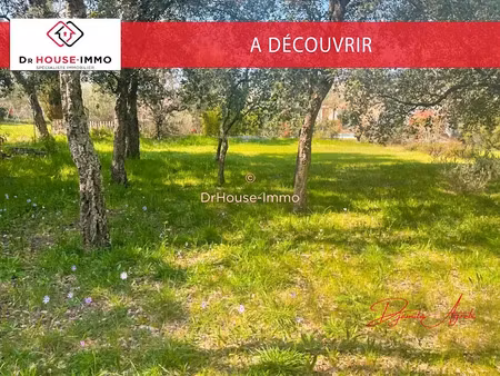 vente terrain 1000 m² à le cannet-des-maures (83340)  231 000 €