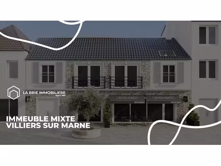 vente immeuble 11 pièces 310 m² à villiers-sur-marne (94350)  999 000 €