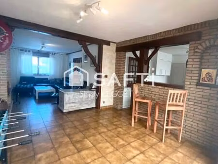 maison individuelle 4 chambres jardin expose sud garage piscine bray dunes plage