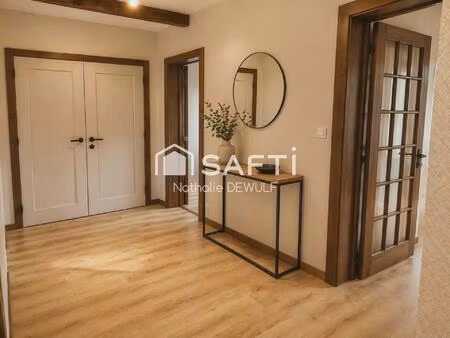 bruyeres -et-montberault: pavillon sur sous-sol complet  jardin  4 chambres  confort p. pi