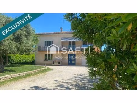 maison familiale t5 avec jardin clos de 1304 m2.