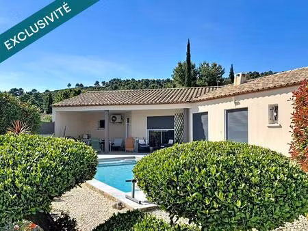 villa récente t4 avec piscine sans vis à vis