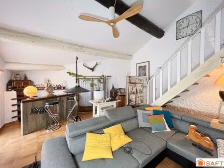 maison de village 230 m² avec studio indépendant —toit-terrasse  vue ventoux