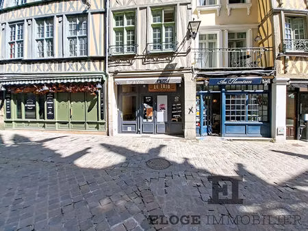fonds de commerce restauration rouen 60 m2