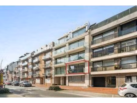 appartement avec grande terrasse à vendre à knokke!