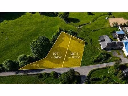 à vendre – deux magnifiques terrains à bâtir à thiaumont