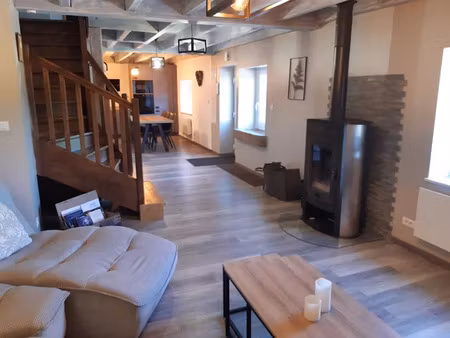 location meublée maison 4 pièces 91 m² à le tholy (88530)  910 €