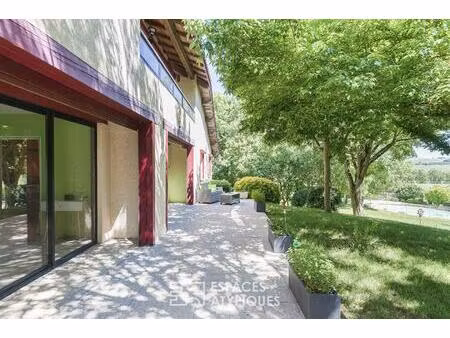 maison style gasconne vue pyrénées à beaumont-sur-lèze