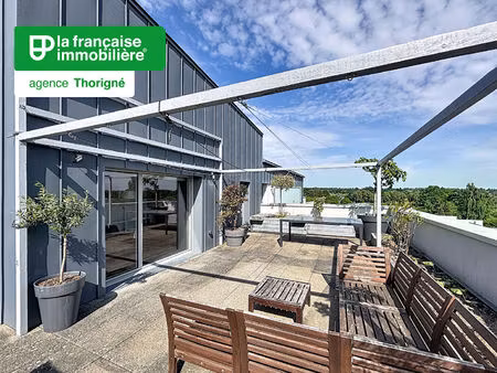 appartement dernier étage avec grande terrasse de 67m² - acigné