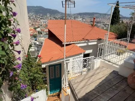 maison 3 niveaux avec terrasses et jardin - nice nord