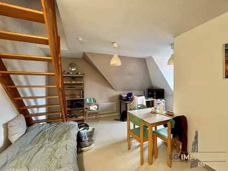 centre-ville - type 2 meuble en duplex