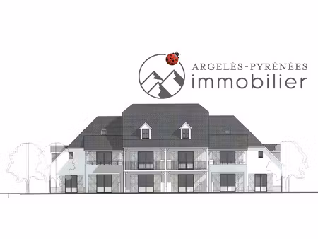 argeles-gazost appartement duplex t3 neuf avec balcon pr