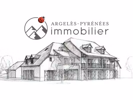 argeles-gazost appartement duplex t3 neuf avec balcon pr
