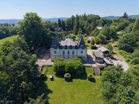 haute-vienne - exceptionnel château des xviii? et xix? siècles avec domaine de 19 hectares